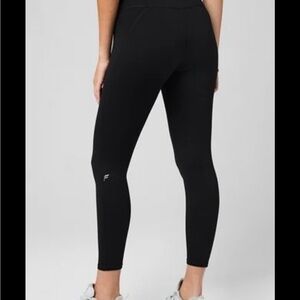 fabletics 7/8 Black High-Waisted Leggings